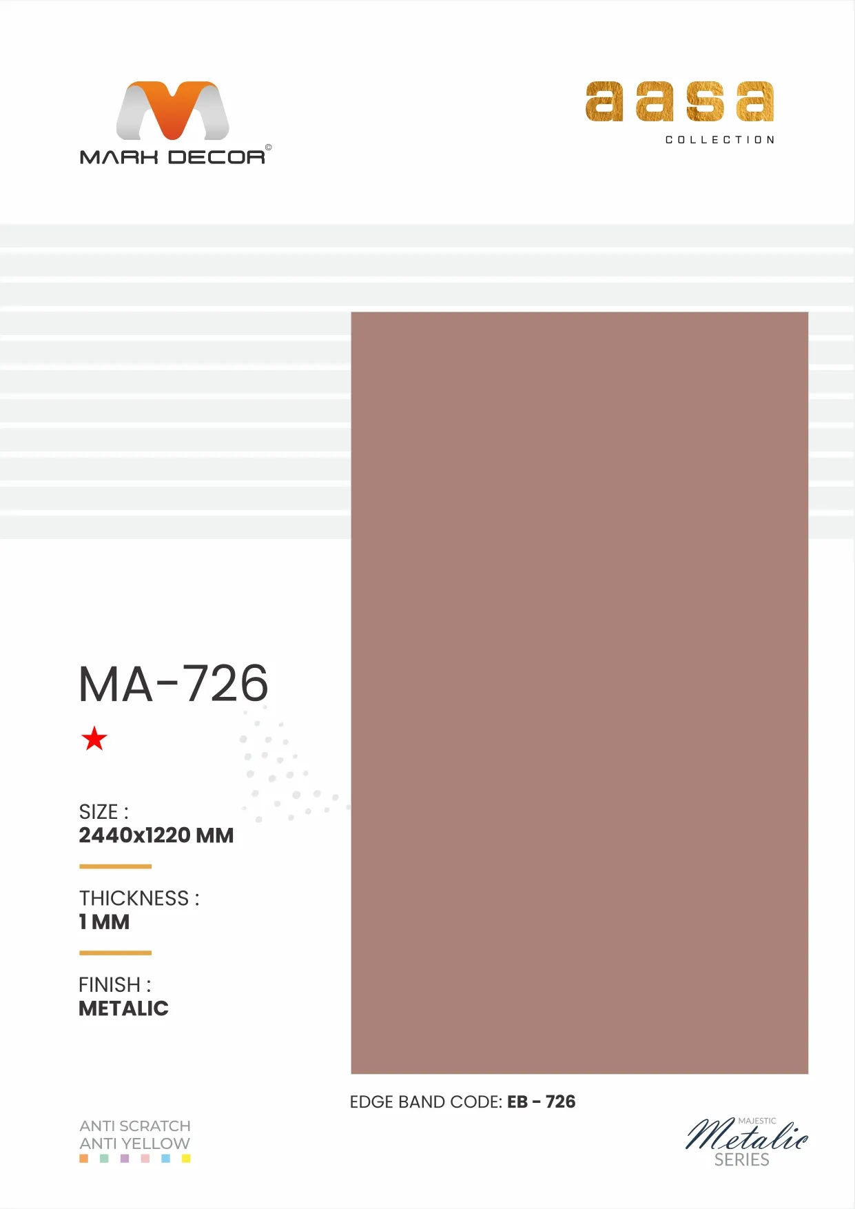 MA-726 AASA Panel Design